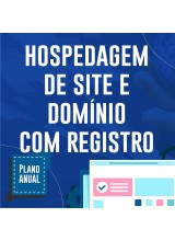 SERVIÇO DE HOSPEDAGEM DE SITE E DOMÍNIO COM REGISTRO INCLUSO